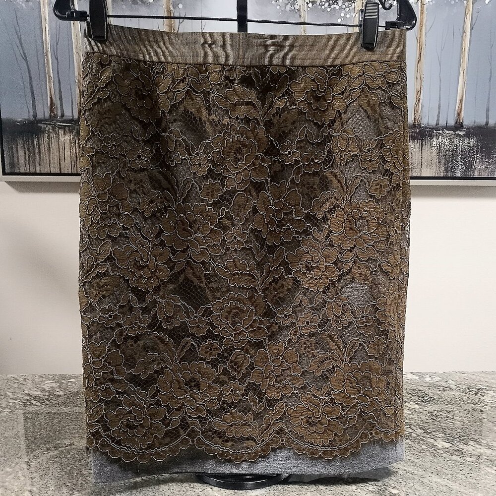 LOFT Ann Taylor Women's Ponte Knit Pencel Skirt